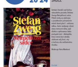 Setkání čtenářů nad knihou rakouského prozaika Stefana Zweiga Netrpělivost srdce. Příběh knihy se odehrává v posádkovém pohraničním městě těsně před 1. světovou válkou. jazyková učebna