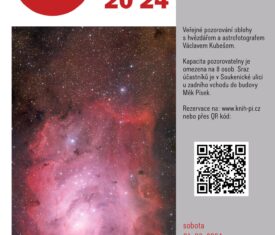 Veřejné pozorování noční oblohy s hvězdářem a astrofotografem Václavem Kubešem. Rezervace zde. Astronomická pozorovatelna